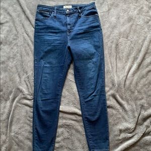 Madewell Curvy High-Rise Skinny Jeans